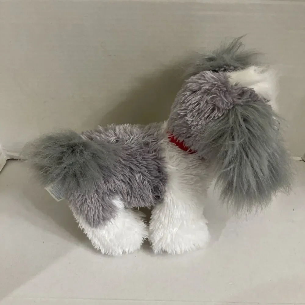 Build a Bear Promise Pets Shih Tzu Puppy Plush Dog Stuffed Animal Gray White